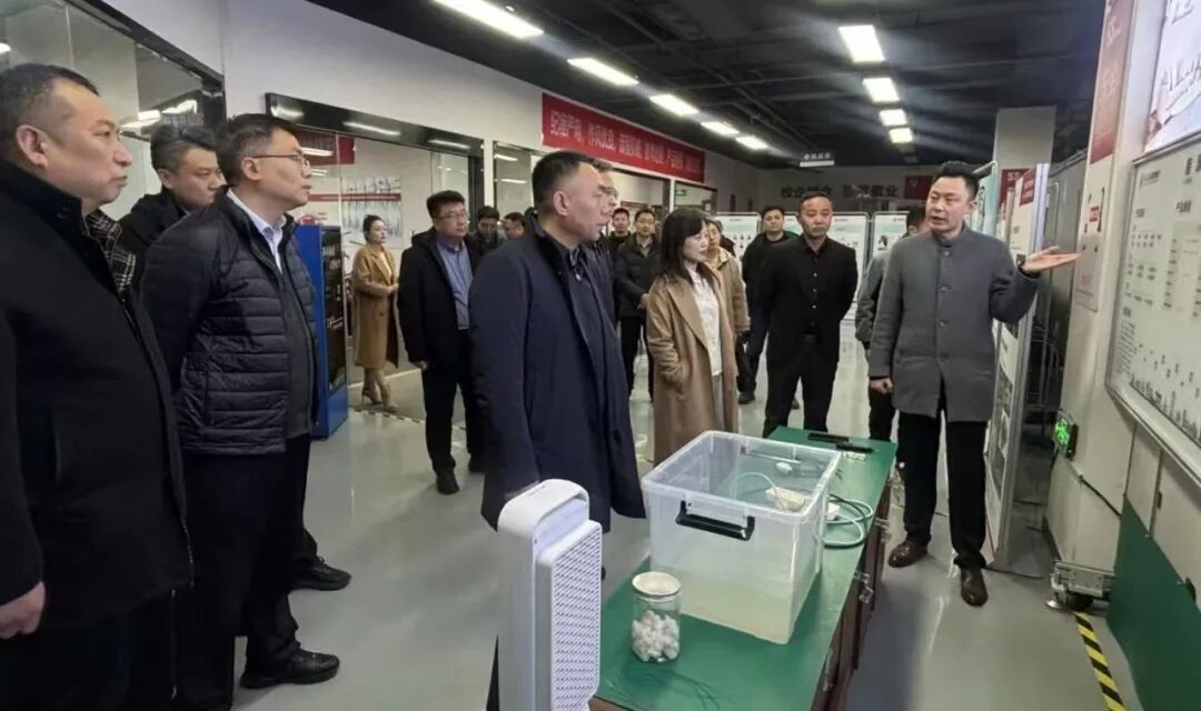 西安市应急管理局领导调研我司