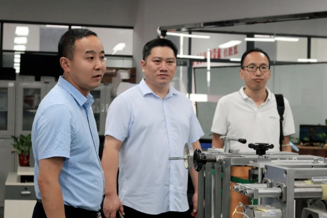 江苏省盐城市盐都区领导黄鹤龙等一行人莅临我司参观交流(图4)